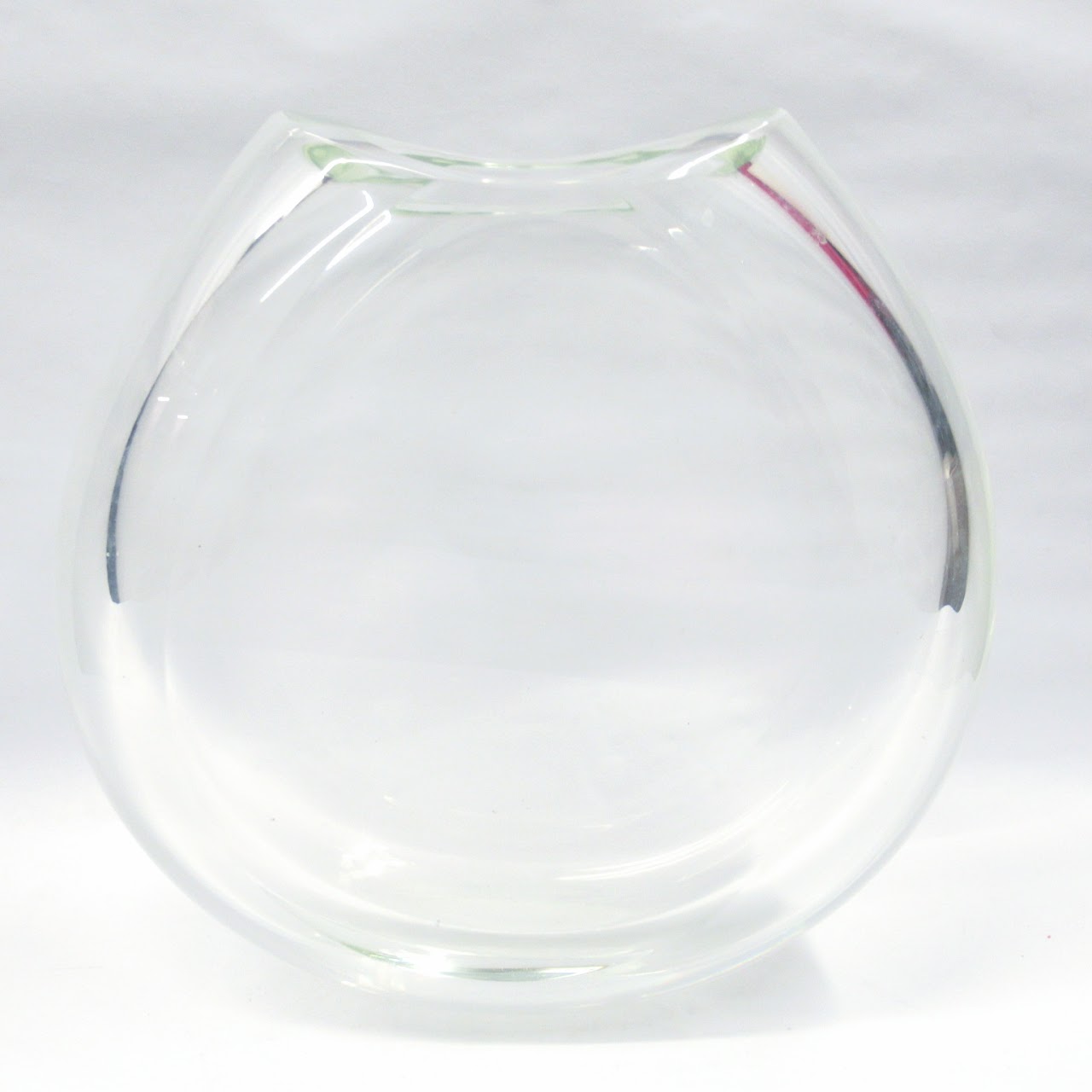 Signed Crystal Vase